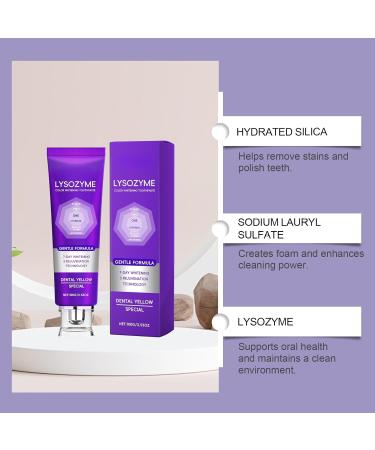 Purple Toothpaste - Teeth Whitening & Stain Removal Fresh Breath Daily Oral Care for Gum & Enamel(2PCS) - Buy Online on GoSupps.com