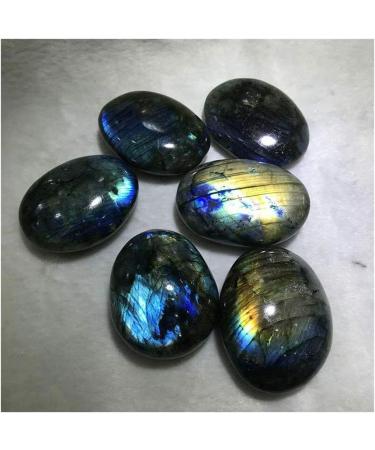 for Natural Labradorite Quartz Crystal Polished Palm Stone Ore Rock Reiki Specimen 40-50mm Stone Mineral Specimen - Buy Online on GoSupps.com