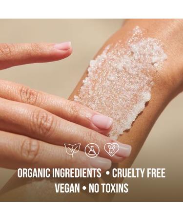 Organic Coconut Oil Scrub Exfoliating Salt Body Scrub Deep Cleansing for Soft Skin Remove Dead Skin Cells Great for Toning Skin Acne Stretch Marks Cellulite Bump Eraser Natural Skincare Exfoliant Coconut scrub - Buy Online on GoSupps.com