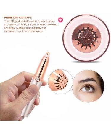 Portable Electric Facial Hair Removal Trimmer for Women - USB Rechargeable Precision Eyebrow, Nose, Lip, and Body Groomer - Painless and Portable - Buy Online on GoSupps.com