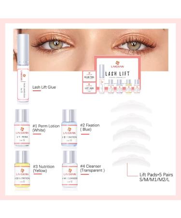 Lakerain Lash Lift Kit - Professional Eyelash Perm for Salon & Home Use - Buy Online on GoSupps.com