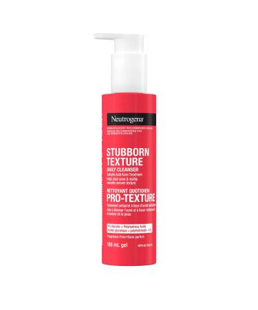 Stubborn Blackheads Daily Cleanser AHA Salicylic Acid Acne Treatment Glycolic + Mandelic + Polyhydroxy Acids Fragrance Free