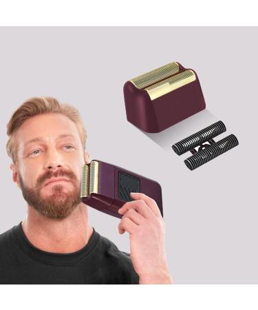 Professional 5-Star Final Razor Replacement Foil & Cutting Beam - Compatible with 7031-100 & 7043-100 - Super Close Shaving Heads (2PC Red+Gold) - International Shipping Available - Buy Online on GoSupps.com
