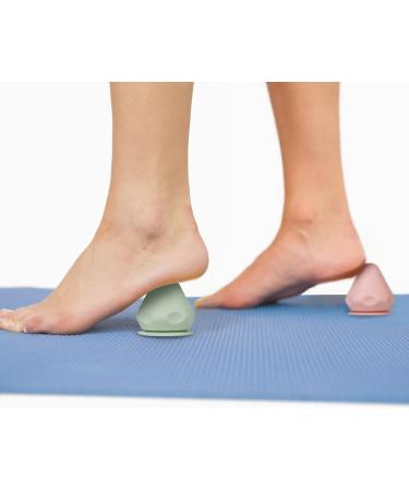 Spiky Massage Ball Set - 2 Lacrosse Balls for Plantar Fasciitis Neck Pain Relief & Deep Tissue Massage - Buy Online on GoSupps.com