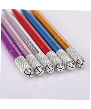 FOMIYES 6pcs Eyebrow Pen Dimension Makeup Eyebrow Pen Eyebrow Pencil Aluminum Alloy Embroidered - Buy Online on GoSupps.com