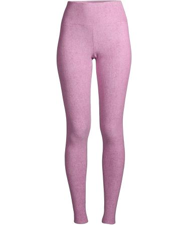 Cuddl Duds Women's Stretch Fleece Long Underwear High Waisted Thermal Leggings - Rose Heather (Size Large) - Buy Online on GoSupps.com