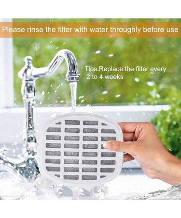 DOGNESS Pet Fountain 2L - Automatic Electric Water Dispenser for Cats, Dogs, Birds, and Small Animals - Includes 3 Filters for Healthy Hygienic Drinking - Buy Online on GoSupps.com