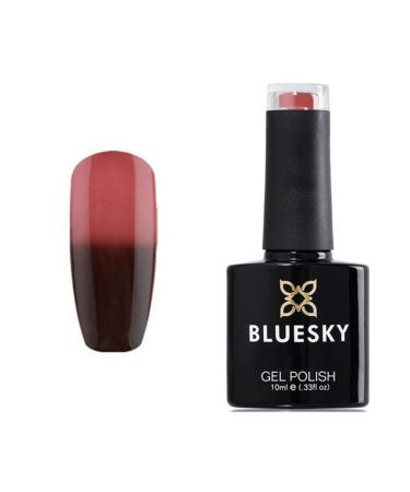 Bluesky Chameleon Colour Change BROWN To SALMON PINK TANTASTIC TC15 Nail Gel Polish UV LED Soak Off
