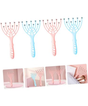 Magiclulu 4-Piece Head Massager - Steel Balls Scalp Relaxation Tool for Stress Relief & Relaxation | Multifunctional Massage Claw - Buy Online on GoSupps.com