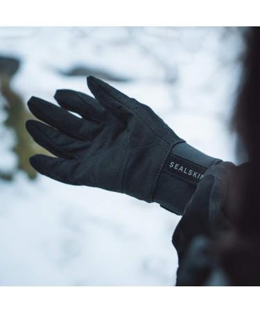 SEALSKINZ Men's Waterproof Dragon Eye Gloves - Medium - Black - Buy Online on GoSupps.com
