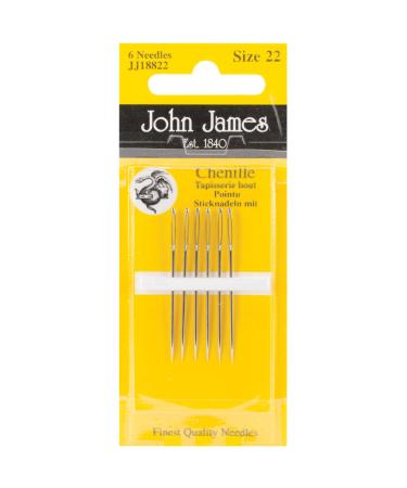 Chenille Hand Needles-Size 22 6/Pkg