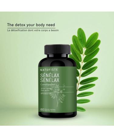 Senelax - Natural Laxative - Fast Action - Relieves Occasional Constipation - Senna laxative - 60 Vegan Caps - Buy Online on GoSupps.com