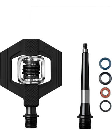 Crankbrothers Candy MTB Bike Pedal - Lightweight 4 Sided Entry Pedal, Customizable Float, Premium Bearings - Black - Buy Online on GoSupps.com