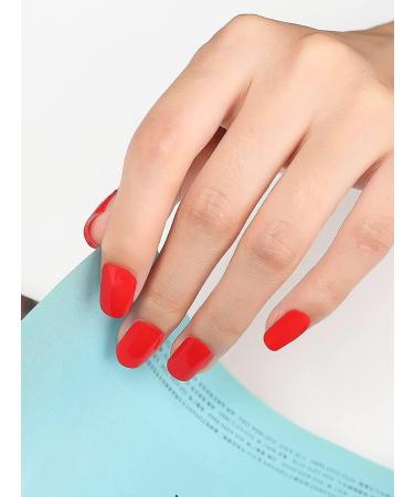 Kalolary Gel Nail Polish Strips Nail Gel Art Sticker Waterproof Full Nail Wraps Decal Sets with Scissors Nail File and Stick for Women Girls Nail Art Decor (UV/LED Lamp Required)-1 - Buy Online on GoSupps.com