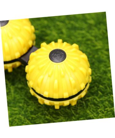 Magiclulu Massage Balls - Pressure Relief & Decompression Toys | Outdoor Transport 7.36x3.56cm Yellow - Buy Online on GoSupps.com