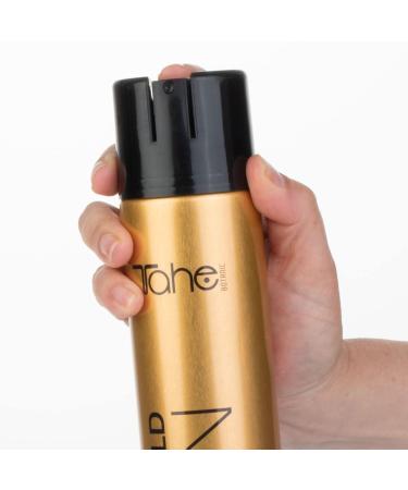 Tahe - Satin Keratin Gold Hold Hairspray for Dry or Damaged Hair (Level 5) Tahe - Satin Keratin Gold Level 5 - Buy Online on GoSupps.com