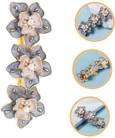 Beaupretty Pearl Floral Hair Clip Girl Side Clip Wedding Flower Headpiece Hair Barrettes for Girls Pearl Flower Hair Clip Girl Hair Pearl Flower Hair Pin Women Abs Miss - Buy Online on GoSupps.com