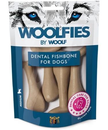 Woolf Woolfies Fishbone M Brushes 228g Pack of 4 - Buy Online on GoSupps.com