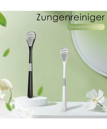Sonnorel Tongue Scraper Set - Silicone Bad Breath Solution | Edible Quality No Cleaning Gel Needed | Fresh Breath in Seconds - Buy Online on GoSupps.com