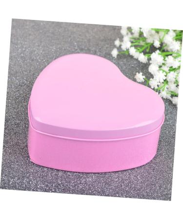 PLAFOPE Valentine Tins 15pcs Box Boxes Candy Storage Containers Portable Fashion Candy Case Candy Box Metal Small Can 9*9*4.5cm Pink - Buy Online on GoSupps.com