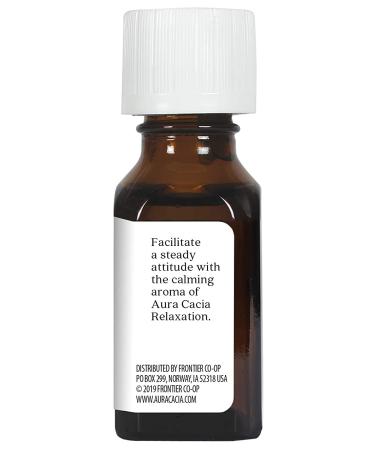 Aura Cacia Relaxation Essential Oil Blend 0.5 fl. oz - Natural Stress Relief - Buy Online on GoSupps.com
