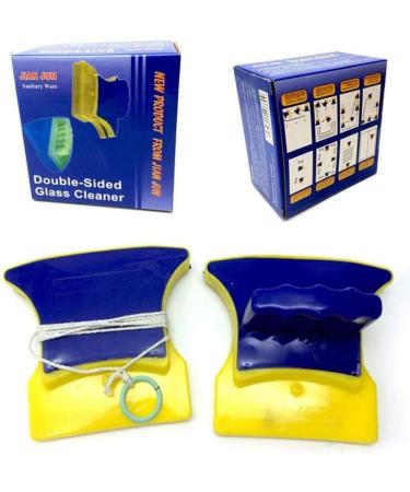 CTCOIJRN Magnetic Window Wiper Glass Cleaner Double Side Brush Cleaner Tool Window Glass Brush Washing Household Cleaning Tools Wiper - Buy Online on GoSupps.com