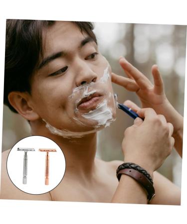 Angoily 6 Pcs Shaver Tool Set - Zinc Alloy Man's Metal Head - Premium Quality for Smooth Shaving | International Shipping Available - Buy Online on GoSupps.com