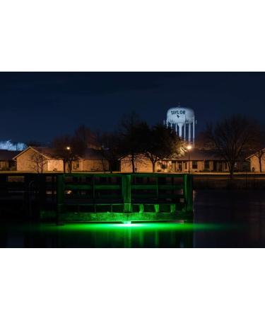 Green Blob Outdoors New Underwater Fishing Light 110 Volt for Docks, LED  with Photocell Timer & Remote Control 7500/15000/30000 Lumen Fish  Attracting Light, Snook, Crappie, Made in Texas 15000 Lumen