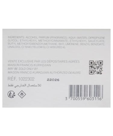 Maison Francis Kurkdjian Baccarat Rouge 540 Eau De Parfum Spray 2.3 Fl Oz 2.3 Fl Oz (Pack of 1) - Buy Online on GoSupps.com