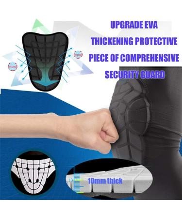 Kids Youth Elbow Pads - Padded Compression Arm Sleeve for Football, Basketball, Baseball, Soccer - Protector Gear (1 Pair) - YS Size - Buy Online on GoSupps.com
