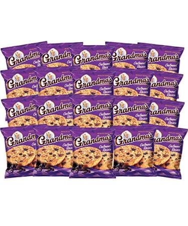 Grandma's Oatmeal Raisin Cookies - 2 Count Pack (Pack of 20) | Delicious Homemade Treats - Buy Online on GoSupps.com