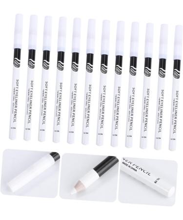 BIUDECO 48 Pcs Eyeliner Pencil White Brow Mapping Pencil Eye Line Pencils Liquid Eyeliner Woman Wooden Pole - Buy Online on GoSupps.com