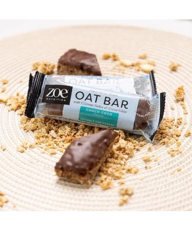 zoe Nutrition Oat Bar 18 Pack 65g (18 Oat Bars x 65g Coconut) - Buy Online on GoSupps.com
