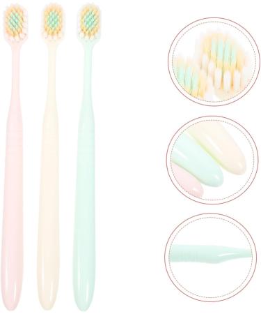 Minkissy 9-PTH Tooth Cleaning Toothbrush - Soft Oral Hygiene Brush for Adults | Travel-Friendly 3-Pack - Buy Online on GoSupps.com