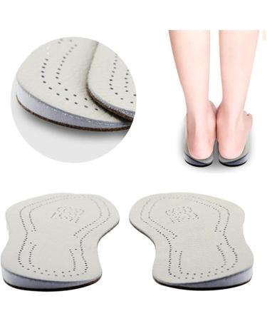 Buy 2 Pairs Leather O/X Leg Orthopedic Insoles - Heel Inserts & Wedge Knee Pads for Men & Women | Corrective Pronation & Supination Support (Size 35-36 - Buy Online on GoSupps.com