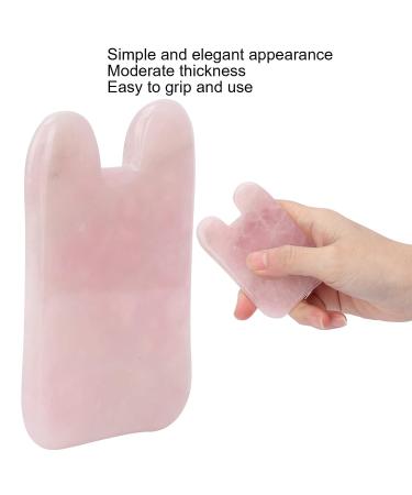 Shop Gua Sha Board | Rose Quartz Anti-Wrinkle Scraping Board for Beauty & Relaxation - Ideal for Home & Salon - Buy Online on GoSupps.com
