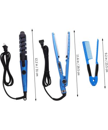 Healeved 1 Set Curling Iron Set Hair Curler Curling Wand Hair Rollers Comb Hair Styling Tool Abs - Buy Online on GoSupps.com