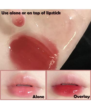 Honey Lip Oil Gloss Set - Moisturizing Liquid Lipstick Kit with Clear Glossy Finish, 2PCS Honey Flavored Lip Comfort Oil - Buy Online on GoSupps.com