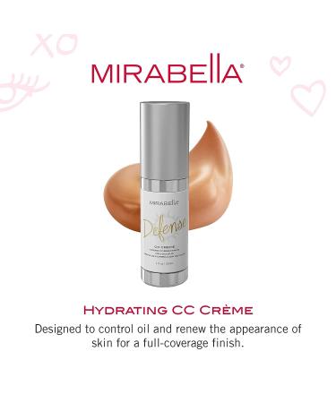 Mirabella CC Cream Medium - Hydrating Full Coverage with SPF 20, Oil Control & Vitamin E for All Skin Types - Buy Online on GoSupps.com
