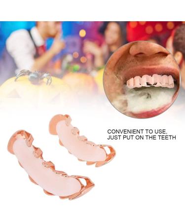Verdant Touch Hip Hop Teeth Decoration - Brass Set for Halloween Party - Unique Decorative Teeth Accessories - Buy Online on GoSupps.com