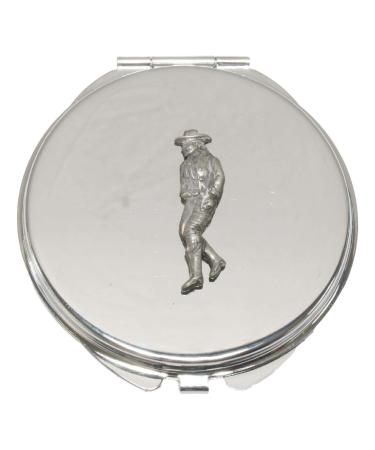 Cow Girl Compact Mirror Handbag Gift With Free Engraving 84