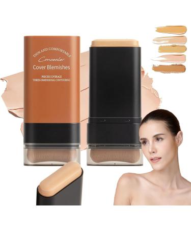 Flawless Eraser Foundation Stick Korea Flawless Eraser Foundation Stick Hydrating Lightweight Foundation Stick with Brush Cosmetics Foundation Stick for Mature Skin Travel Size Makeup (Deep #) Deep 5 g (Pack of 4) - Buy Online on GoSupps.com
