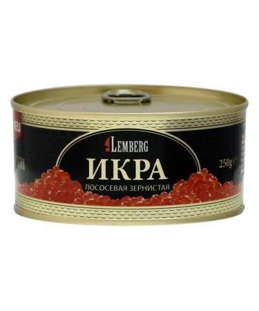 Lemberg Gorbuscha salmon caviar refrigerated delivery (1 x 250g)