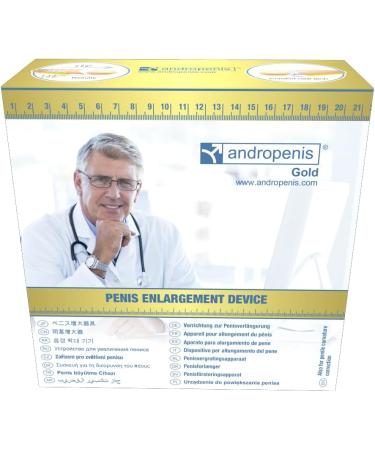 Andropenis Gold Penis Extender for Penile Enlargement. Medical Penis Enlarger - Buy Online on GoSupps.com