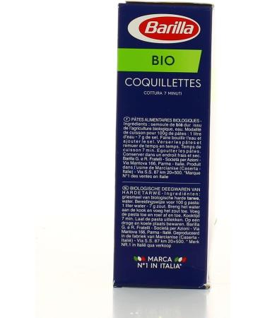 G n rique BARILLA ORGANIC - Barilla Organic Small Shell Pasta 500G - 500G - Pack of 4 - Sold in Packs - Buy Online on GoSupps.com