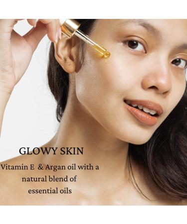 Night Oil for Face - Daily Hydration Overnight Face Oil for Women and Men Night Serum with Rose Hip Oil Argan Oil Vitamin E Organic Roses Serum All-Natural for Glowing and Even Skin 1oz - Buy Online on GoSupps.com