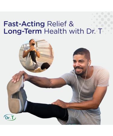 Dr. T Joint Health Bundle: Glucosamine/Chondroitin MSM Cream with Collagen + Joint Support Supplement | Athlete-Grade Joint & Muscle Relief | Non-GMO Gluten-Free Made in USA - Buy Online on GoSupps.com