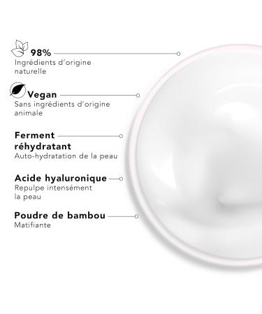 Lierac Hydragenist Rehydrating Radiance Cream-Gel Refill - Vegan Face Moisturizer with Natural Hyaluronic Acid for Normal to Sensitive Skin 50ml | International Shipping Available - Buy Online on GoSupps.com