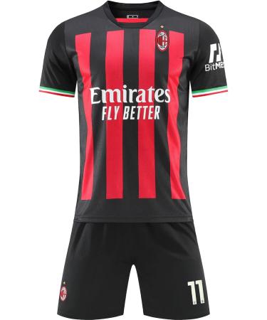 WINKIZIL 2021/2022 Milan Home #9 Zlatan Ibrahimovic Soccer Football Jersey | Adult Sizes - Large - Buy Online on GoSupps.com