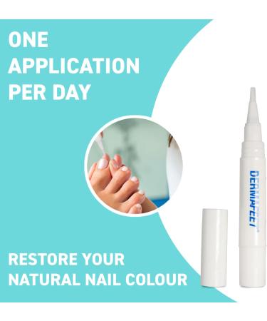Med-Fit Dermafeet Nail Pen for Discolored and Yellow Nails - Easy Nail Stain Removal and restore your nail to its natural colour - Buy Online on GoSupps.com